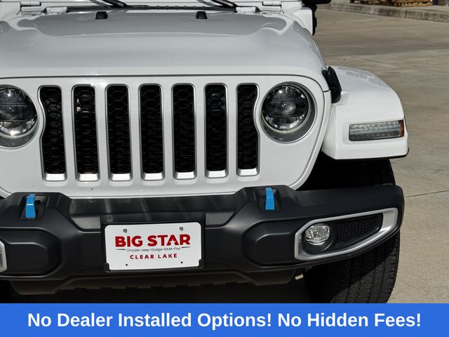 2023 Jeep Wrangler Sahara 4xe White at Gullo Toyota
