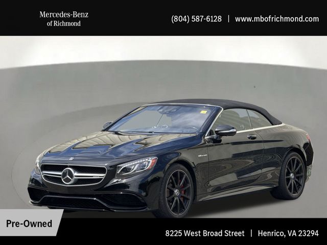 2017 Mercedes-Benz S-Class AMG S 63 Convertible 4MATIC