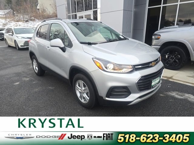 Silver Ice Metallic 2022 Chevrolet Trax LT AWD SUV / Crossover All-Wheel Drive 6-Speed Automatic