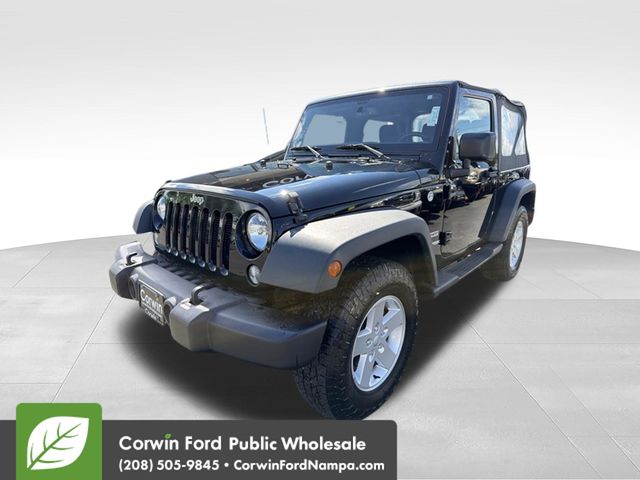 Black Clearcoat 2018 Jeep Wrangler SUV / Crossover Four-Wheel Drive 5-Speed Automatic