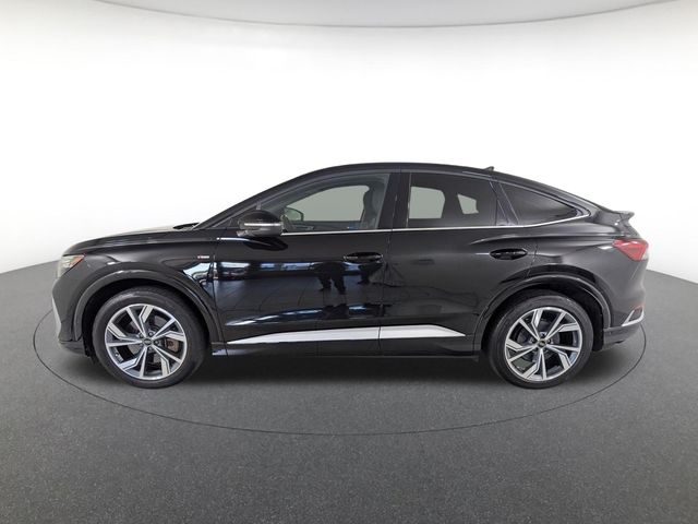 used 2024 Audi Q4 Sportback e-tron car, priced at $34,481