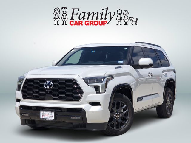 White (Wind Chill Pearl) 2023 Toyota Sequoia SUV / Crossover Four-Wheel Drive Automatic