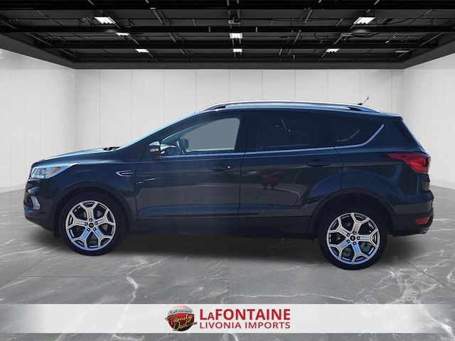 Used 2019 Ford Escape Titanium with VIN 1FMCU0J95KUA03563 for sale in Livonia, MI