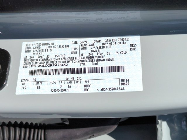 Used 2024 White Ford XLT image 36