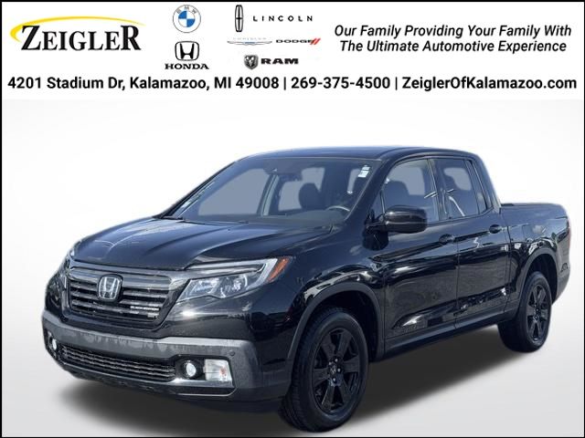 Crystal Black Pearl 2017 Honda Ridgeline Black Edition AWD Pickup Truck All-Wheel Drive 6-Speed Automatic