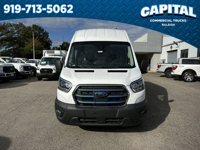 New 2022 White Ford HIGH ROOF CARGO VAN image 3