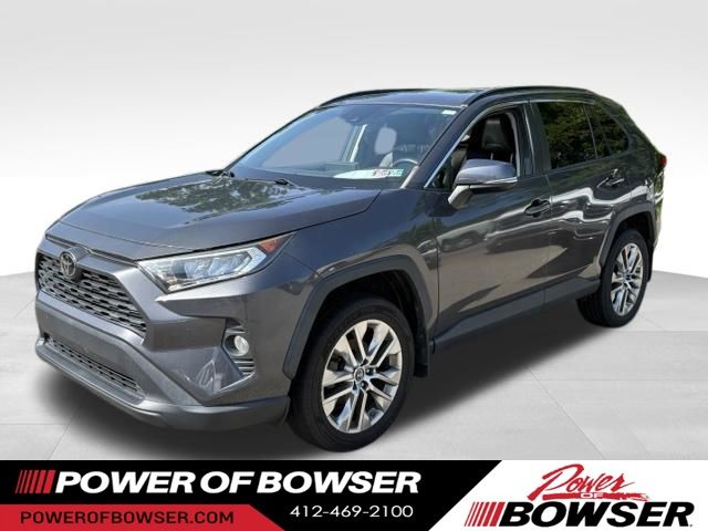 Magnetic Gray Metallic 2019 Toyota RAV4 SUV / Crossover All-Wheel Drive 8-Speed Automatic