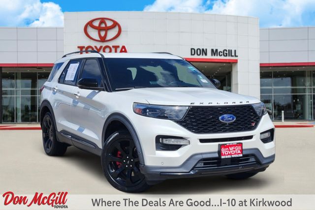 2020 Ford Explorer ST White at Community Toyota