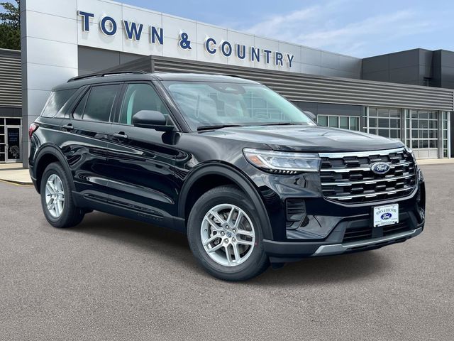 Agate Black Metallic 2026 Ford Explorer SUV / Crossover Rear-Wheel Drive Automatic