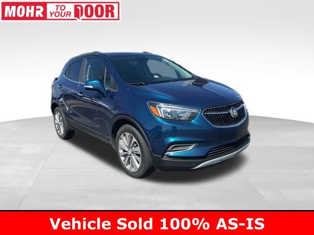 Blue (Deep Azure Metallic) 2019 Buick Encore Preferred FWD SUV / Crossover Front-Wheel Drive 6-Speed Automatic Overdrive