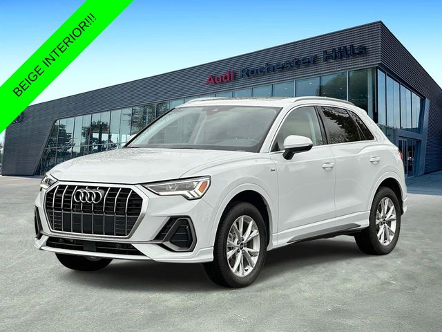 Glacier White 2025 Audi Q3 quattro Premium S Line 45 TFSI SUV / Crossover All-Wheel Drive 8-Speed Automatic