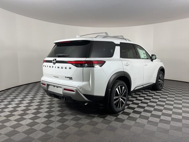 2025 Everest White Pearl Tricoat Nissan Pathfinder Platinum 4X4 SUV