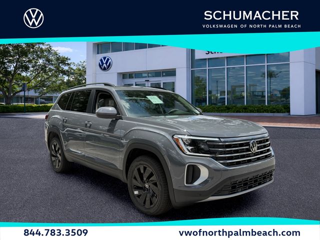Pure Gray 2026 Volkswagen Atlas SUV / Crossover Front-Wheel Drive 8-Speed Automatic