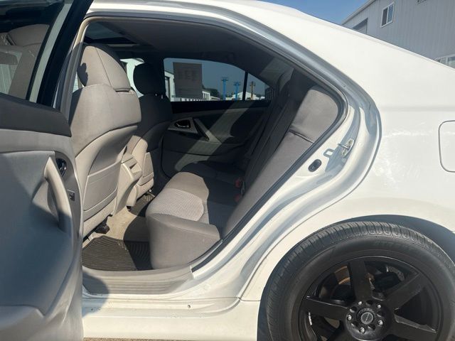 2011 White Toyota Camry LE FWD Sedan