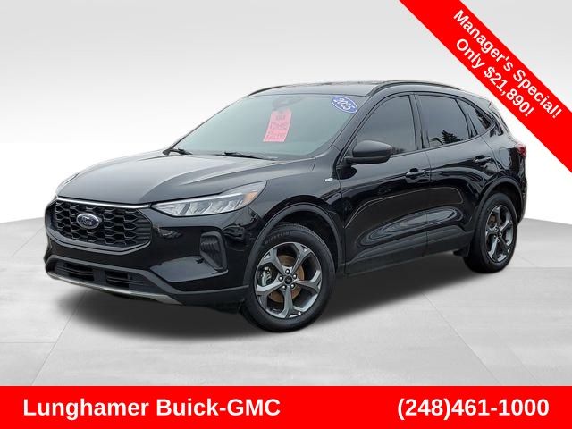 Black Metallic 2025 Ford Escape ST-Line AWD SUV / Crossover All-Wheel Drive 8-Speed Automatic