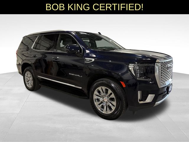 Midnight Blue Metallic 2024 GMC Yukon Denali 4WD SUV / Crossover Four-Wheel Drive