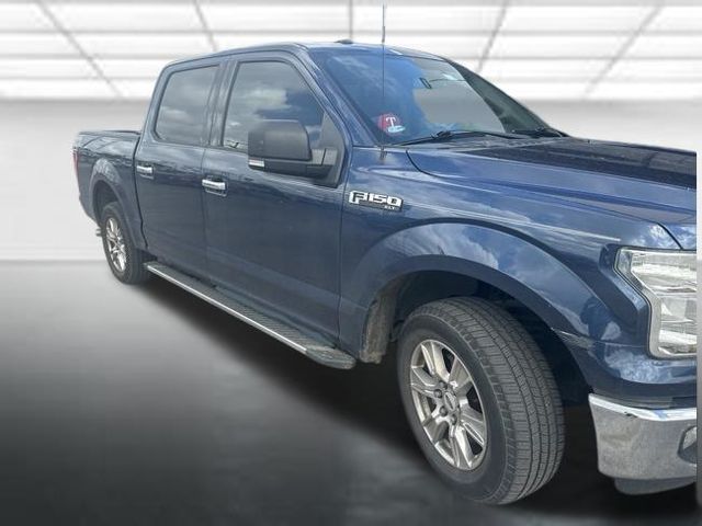 Blue 2016 Ford F-150 Pickup Truck 4X2 6-Speed Automatic