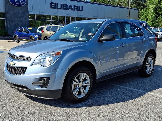 2015 Chevrolet Equinox LS Silver at Sutliff Volkswagen