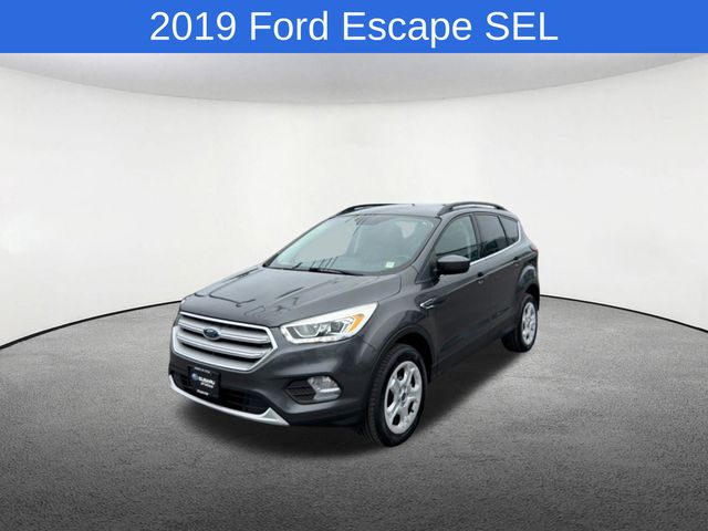 Gray (Magnetic Metallic) 2019 Ford Escape SUV / Crossover All-Wheel Drive 6-Speed Automatic