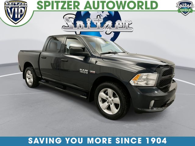 Gray (Maximum Steel Metallic Clearcoat) 2015 RAM 1500 Pickup Truck Four-Wheel Drive 6-Speed Automatic