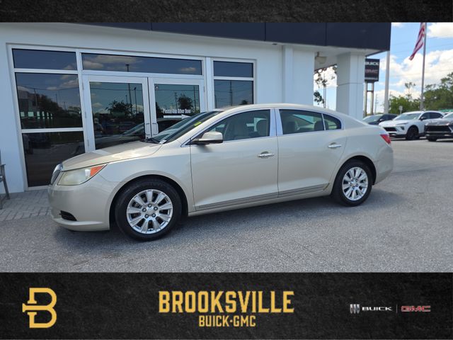Champagne Silver Metallic 2013 Buick LaCrosse Sedan Front-Wheel Drive 6-Speed Automatic