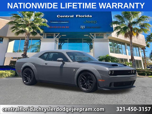 Gray Clearcoat 2019 Dodge Challenger Coupe Rear-Wheel Drive 8-Speed Automatic