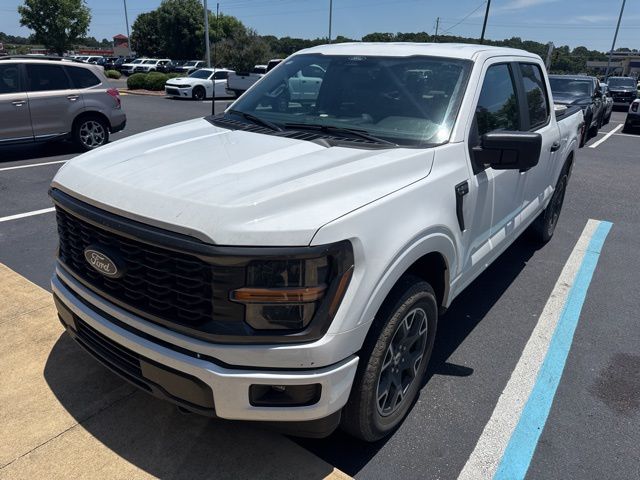 Oxford White 2024 Ford F-150 STX SuperCrew 4WD Pickup Truck Four-Wheel Drive Automatic