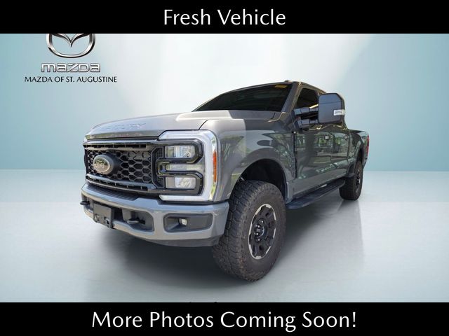 Gray Metallic 2025 Ford F-250 Super Duty Pickup Truck Four-Wheel Drive Automatic