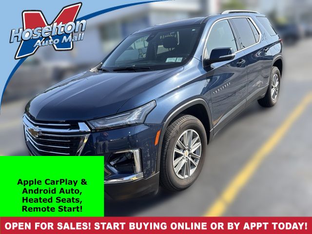 Northsky Blue Metallic 2023 Chevrolet Traverse SUV / Crossover Four-Wheel Drive 9-Speed Automatic