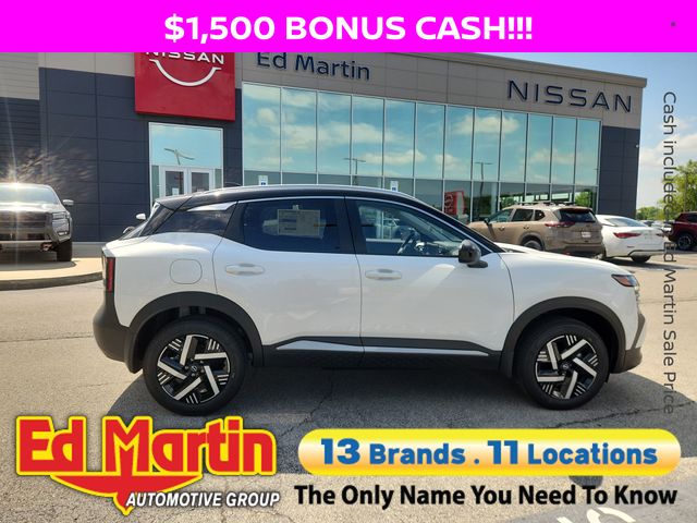 Aspen White 2026 Nissan Kicks SUV / Crossover Front-Wheel Drive Continuously Variable Transmission