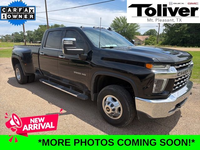 Black 2023 Chevrolet Silverado 3500HD LTZ Crew Cab 4WD Pickup Truck Four-Wheel Drive Automatic