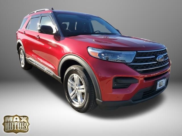 Used 2021 Ford Explorer XLT with VIN 1FMSK8DH3MGB44023 for sale in Kansas City