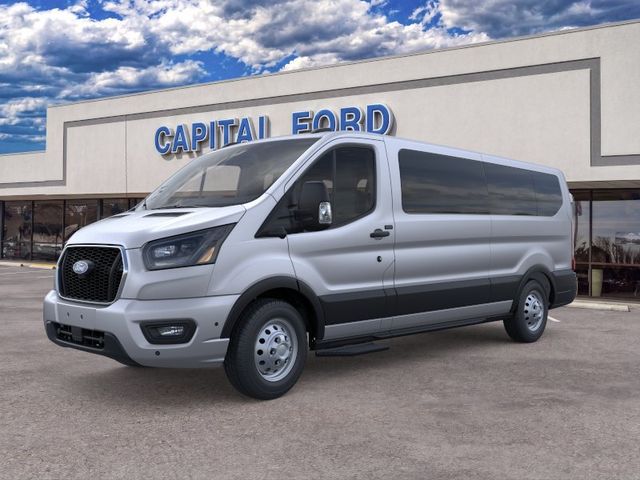 Ingot Silver 2026 Ford Transit Passenger Van All-Wheel Drive