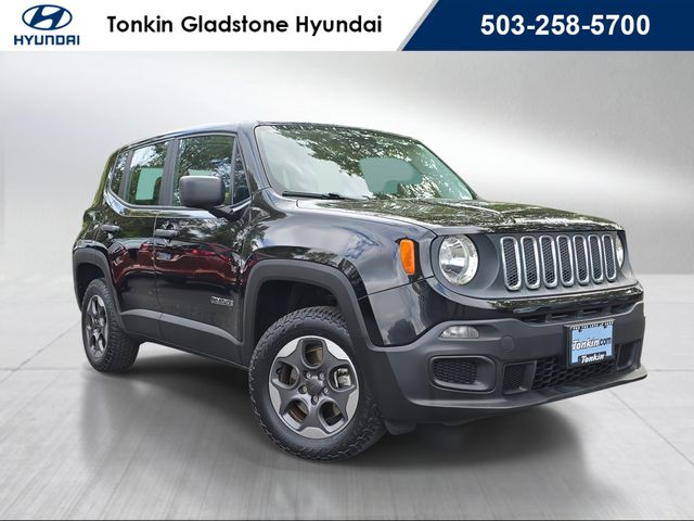 Black 2015 Jeep Renegade SUV / Crossover Four-Wheel Drive 9-Speed Automatic