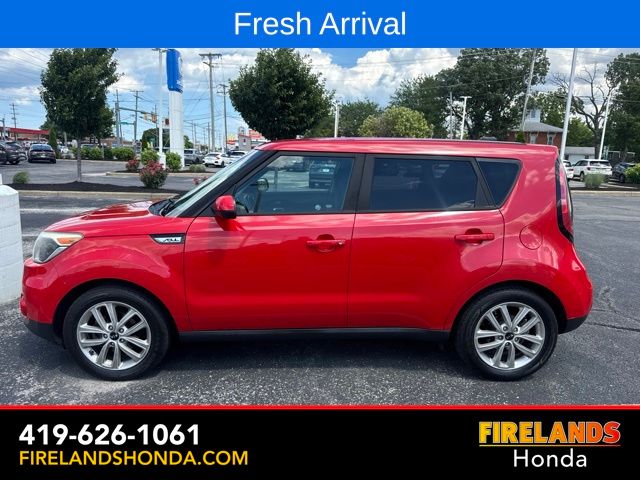 Inferno Red 2017 Kia Soul Wagon Front-Wheel Drive 6-Speed Automatic