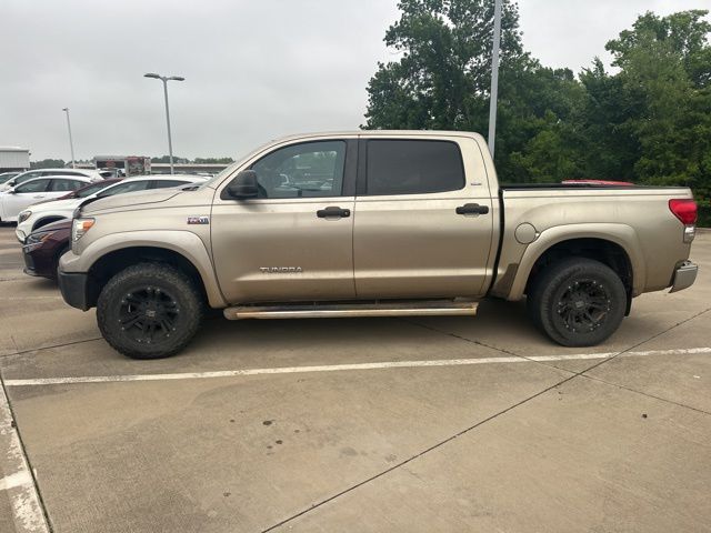 Brown (Tan) 2008 Toyota Tundra SR5 CrewMax 5.7L Pickup Truck 4X2 6-Speed Automatic