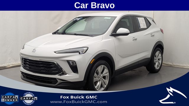 Summit White 2024 Buick Encore GX SUV / Crossover Front-Wheel Drive Continuously Variable Transmission