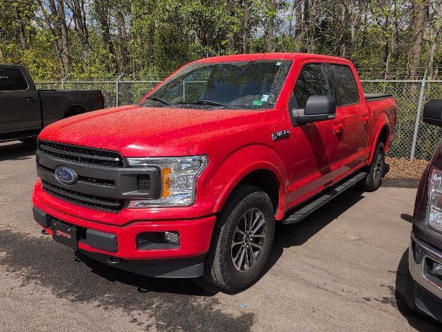 Race Red 2020 Ford F-150 XLT SuperCrew 4WD Pickup Truck Four-Wheel Drive Automatic