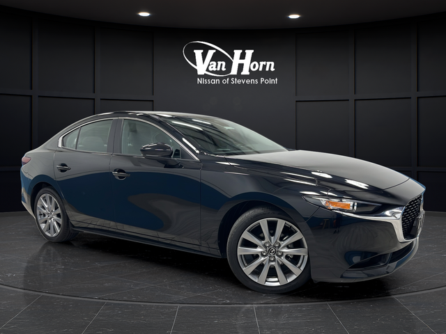 Jet Black Mica 2025 Mazda MAZDA3 Sedan Front-Wheel Drive 6-Speed Automatic