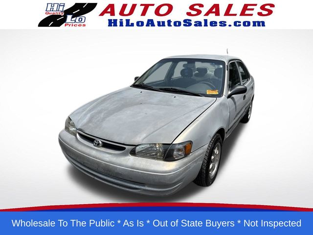 2000 Toyota Corolla Sedan Front-Wheel Drive 3-Speed Automatic