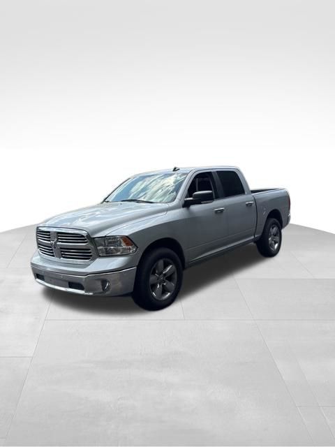 Bright Silver Clearcoat Metallic 2016 RAM 1500 Big Horn Crew Cab 4WD Pickup Truck Four-Wheel Drive 8-Speed Automatic