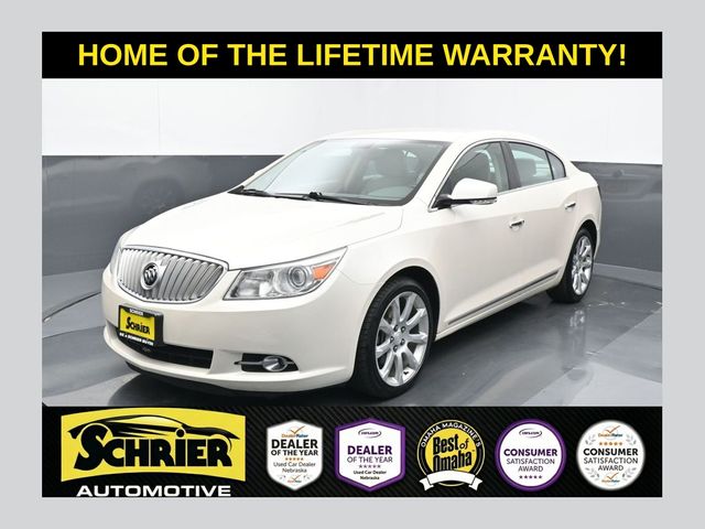 White Diamond Clearcoat 2012 Buick LaCrosse Sedan Front-Wheel Drive 6-Speed Automatic