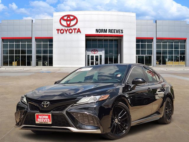 Midnight Black Metallic 2021 Toyota Camry XSE FWD Sedan Front-Wheel Drive 8-Speed Automatic