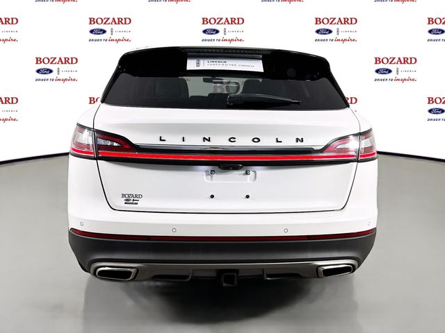 2022 Pristine White Metallic Tri-Coat Lincoln Nautilus Black Label AWD SUV