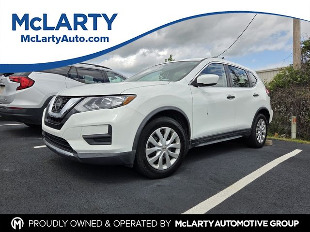 Glacier White 2018 Nissan Rogue S FWD SUV / Crossover Front-Wheel Drive Continuously Variable Transmission