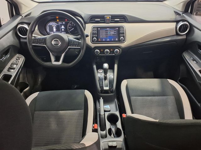 2021 Nissan Versa 1.6 SV White at Texan Dodge Chrysler Jeep Ram