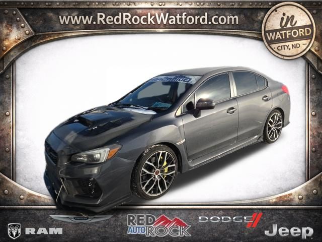 Magnetite Gray Metallic 2020 Subaru WRX STI Limited AWD with Wing Spoiler Sedan All-Wheel Drive 6-Speed Manual