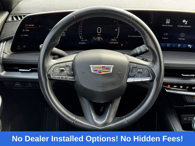 2025 Cadillac XT4 Premium Luxury Silver at Classic Elite Chevrolet Sugar Land