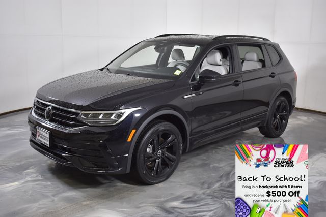 Deep Black Pearl 2024 Volkswagen Tiguan SUV / Crossover All-Wheel Drive 8-Speed Automatic