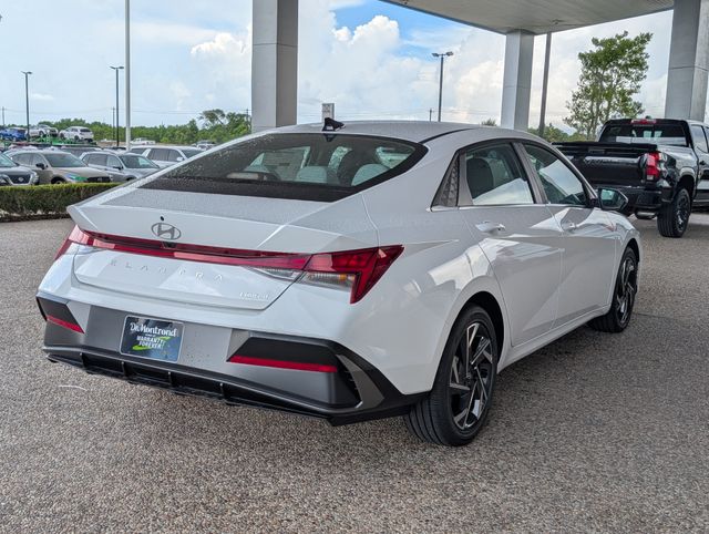 2026 Hyundai Elantra Limited White at DeMontrond Gulf Freeway